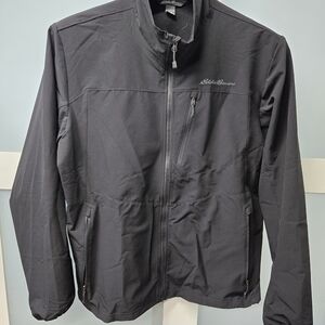Eddie Bauer Men's Black Stratify Jacket-XL